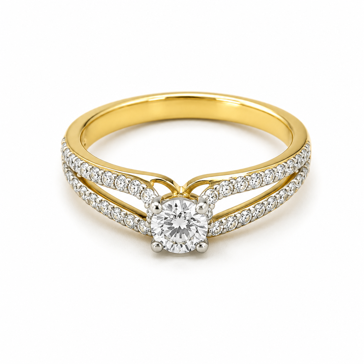 Diamond Solitaire Ring in 18Kt Gold | 0.71 Ct | IGI Certified
