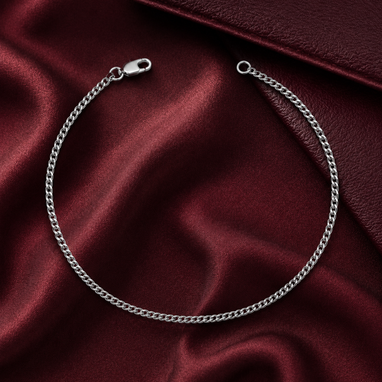 Platinum Men's Chain Bracelet | Pt950 + 18Kt | Savya Jewels