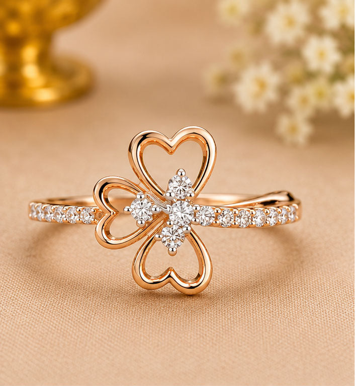 Diamond Dailywear Ring in 14Kt Gold | 0.18 Ct
