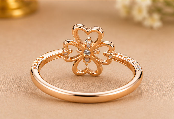 Diamond Dailywear Ring in 14Kt Gold | 0.18 Ct