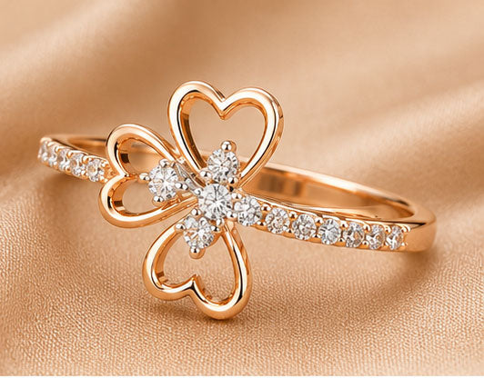 Diamond Dailywear Ring in 14Kt Gold | 0.18 Ct