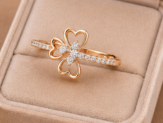 Diamond Dailywear Ring in 14Kt Gold | 0.18 Ct