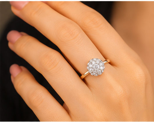 Diamond Dailywear Ring in 14Kt Gold | 0.33 Ct