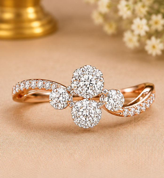 Diamond Dailywear Ring in 14Kt Gold | 0.37 Ct