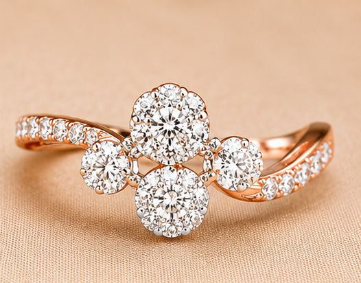 Diamond Dailywear Ring in 14Kt Gold | 0.37 Ct