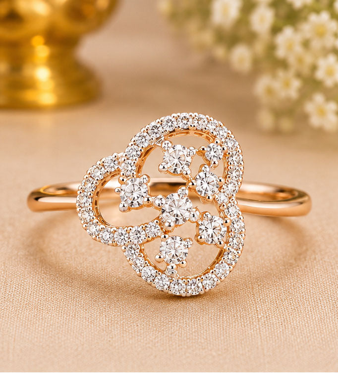 Diamond Dailywear Ring in 14Kt Gold | 0.22 Ct