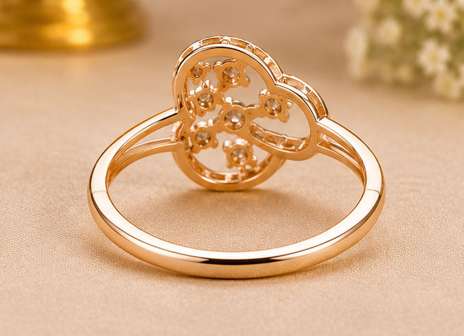 Diamond Dailywear Ring in 14Kt Gold | 0.22 Ct