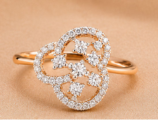 Diamond Dailywear Ring in 14Kt Gold | 0.22 Ct