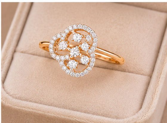 Diamond Dailywear Ring in 14Kt Gold | 0.22 Ct