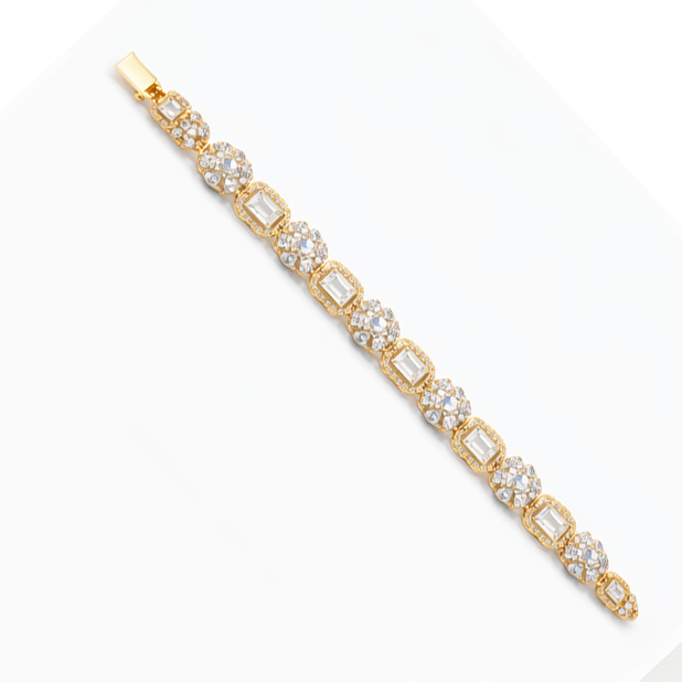 Best Lattice Spark Diamond Chain Bracelet in Meerut | Savya Jewels