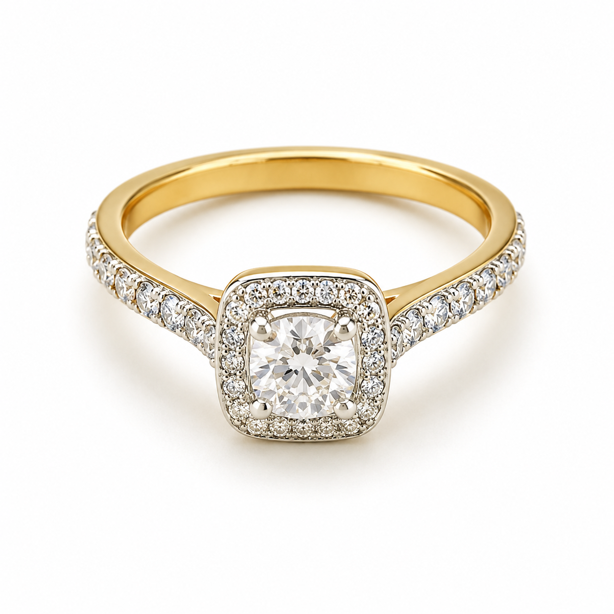 Diamond Solitaire Ring in 18Kt Gold | 0.63 Ct | IGI Certified
