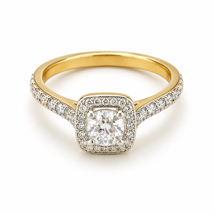 Diamond Solitaire Ring in 18Kt Gold | 0.63 Ct | IGI Certified