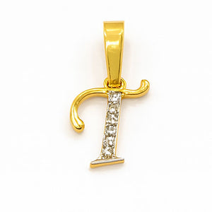 Best Minimal Diamond “T” Pendant for Everyday Wear in Meerut | Savya Jewels