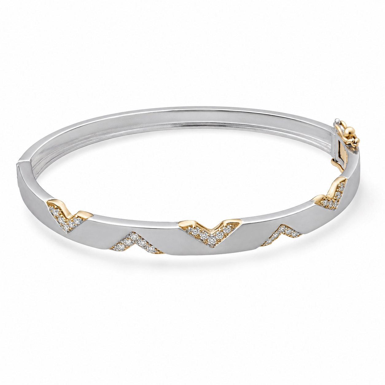 Platinum & Gold Men's Chain Bracelet | Pt950| Savya Jewels