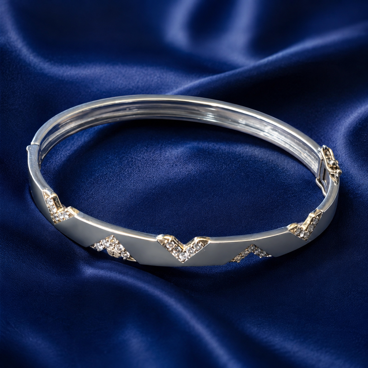 Platinum & Gold Men's Chain Bracelet | Pt950| Savya Jewels