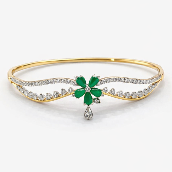 Emerald Grace Diamond Bracelet