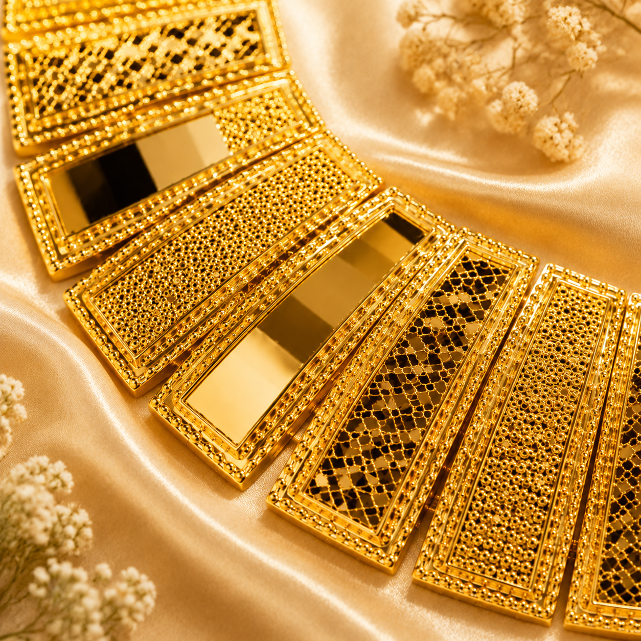Regal Bloom Gold Jewellery Set