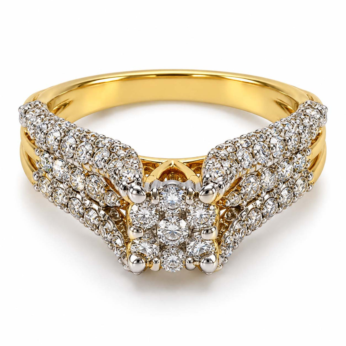 Everyday Classic White Gold Diamond Ring