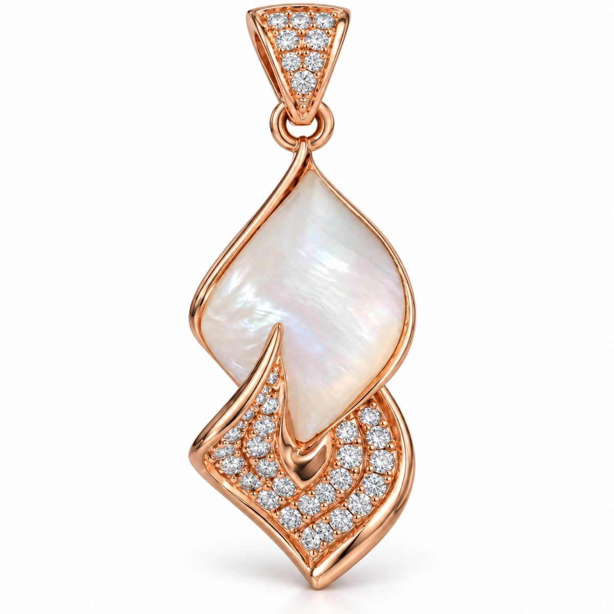 Melody Spark Diamond Pendant Set | Savya Jewels