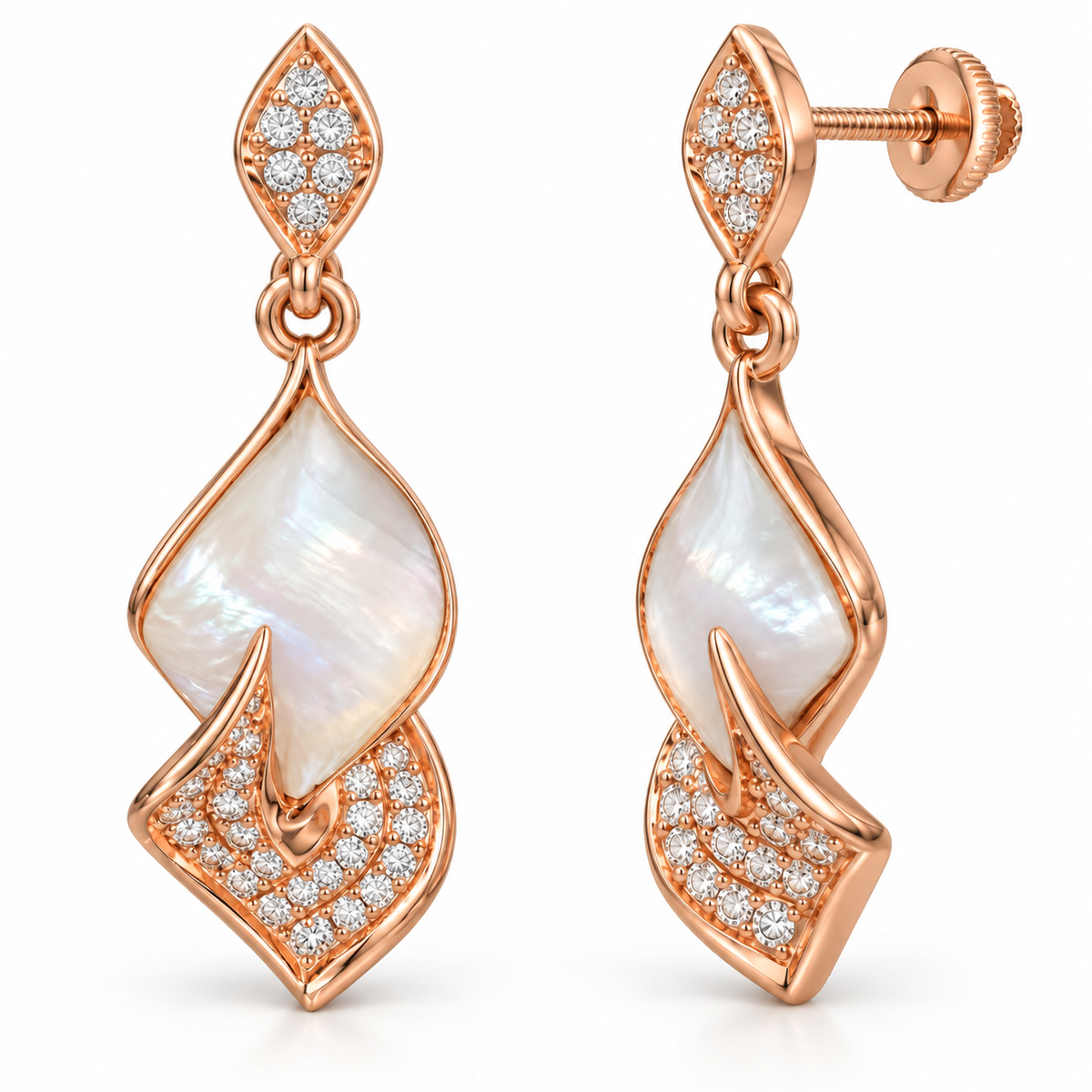 Melody Spark Diamond Pendant Set | Savya Jewels