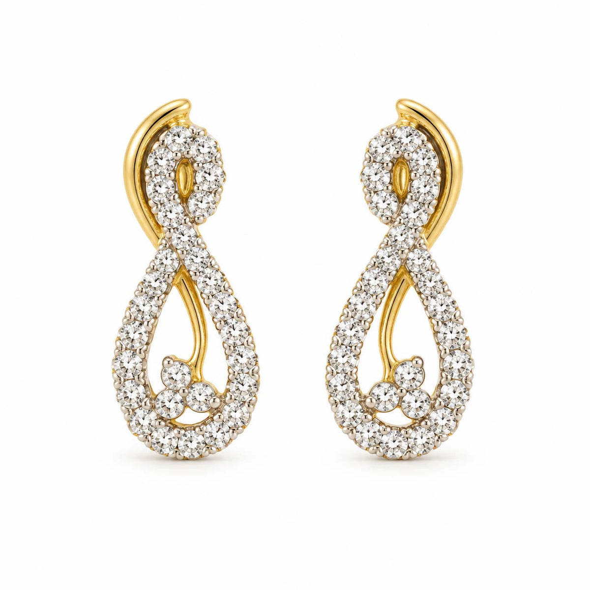 Butterfly Grace Diamond Pendant Set