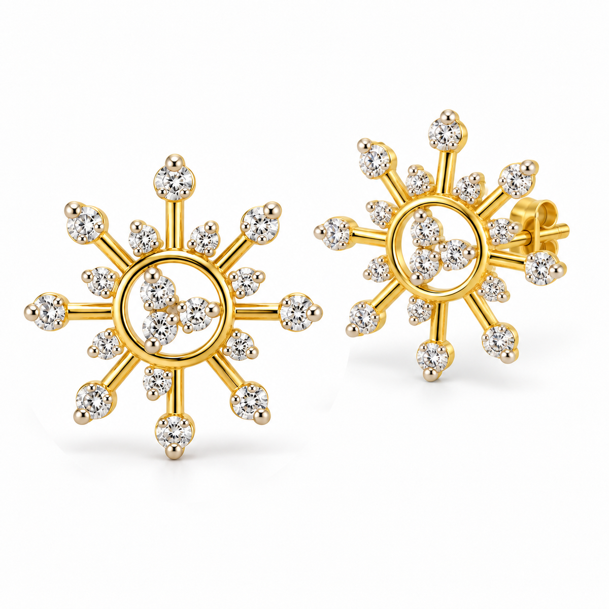 Golden Sunray Diamond Tops