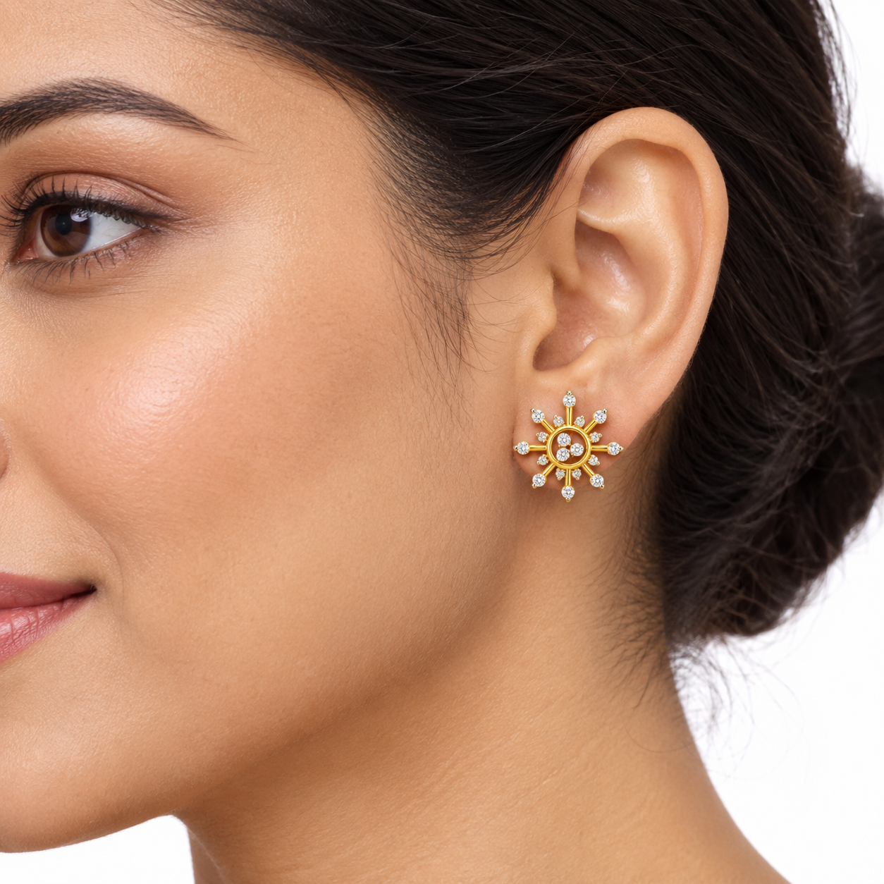 Golden Sunray Diamond Tops