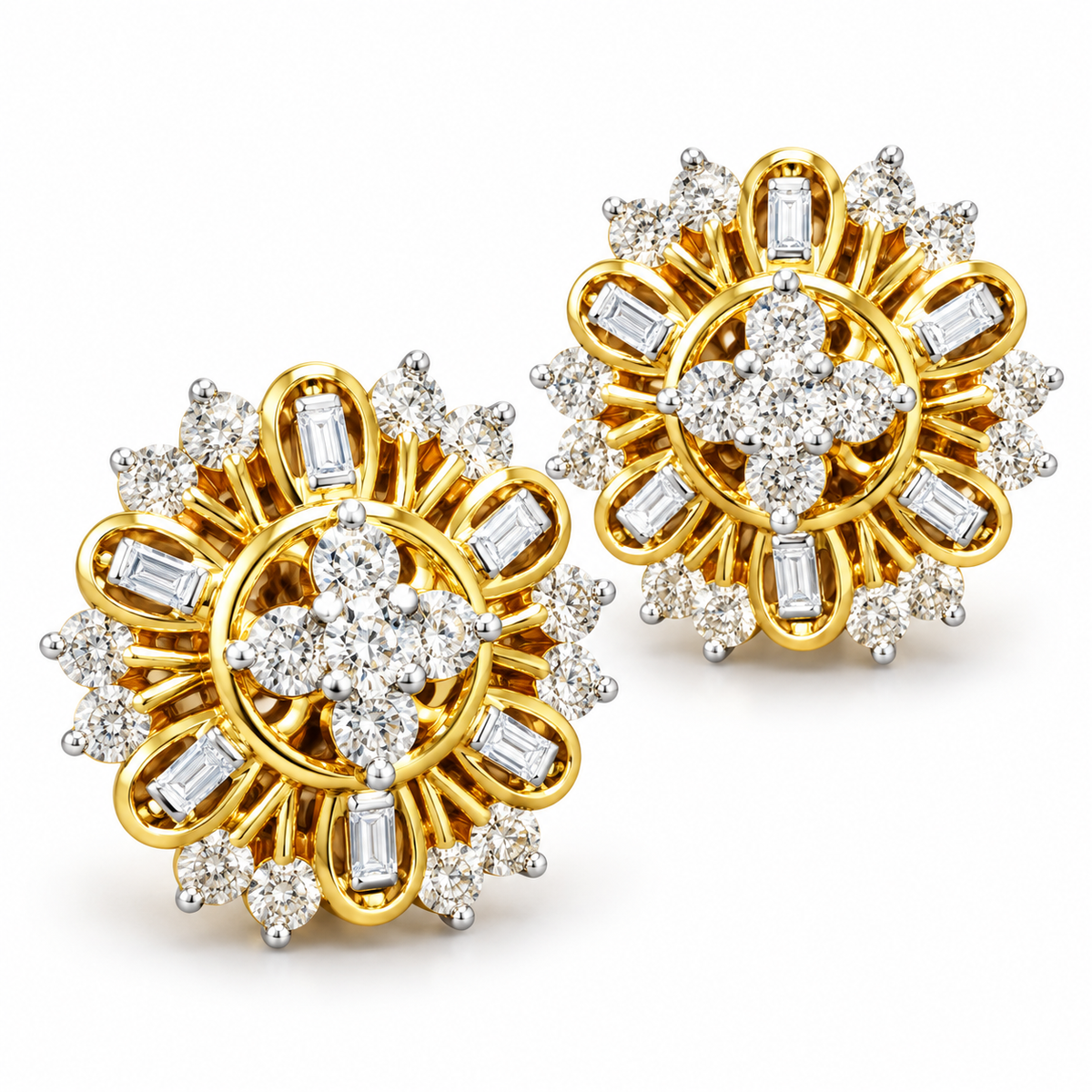 Opulent Flower Cluster Tops
