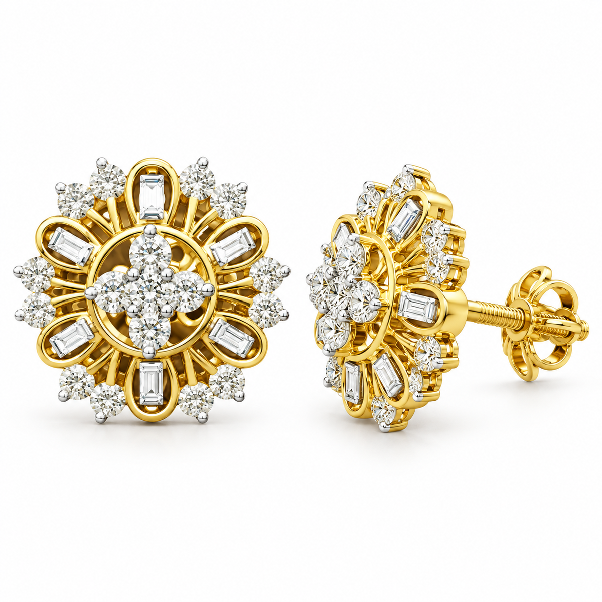 Opulent Flower Cluster Tops