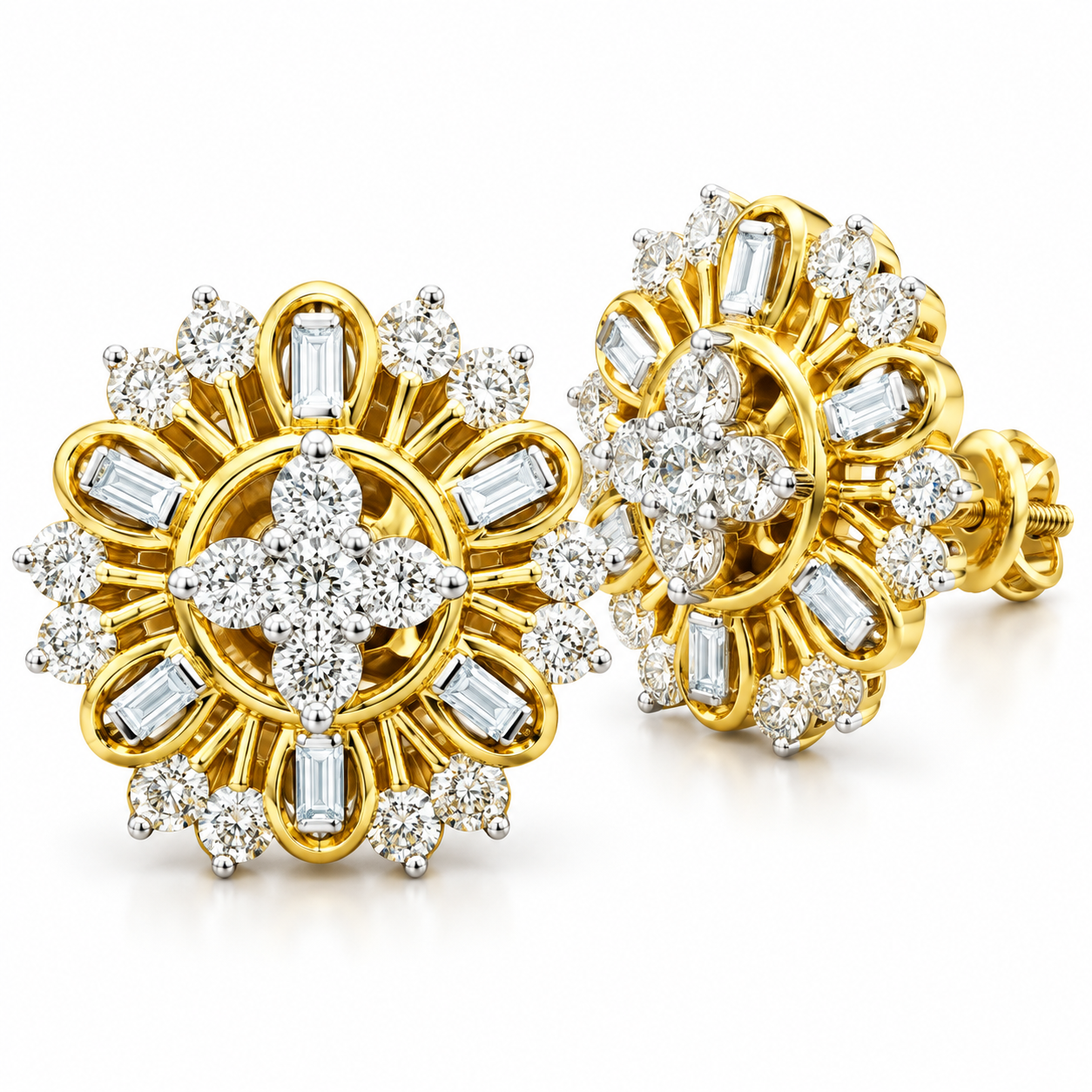 Opulent Flower Cluster Tops