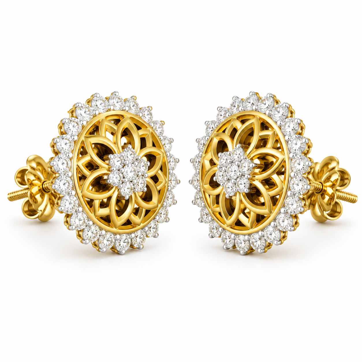 Classic Mandala Shine Diamond Tops