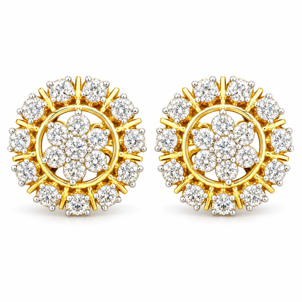 Radiant Halo Star Diamond Tops
