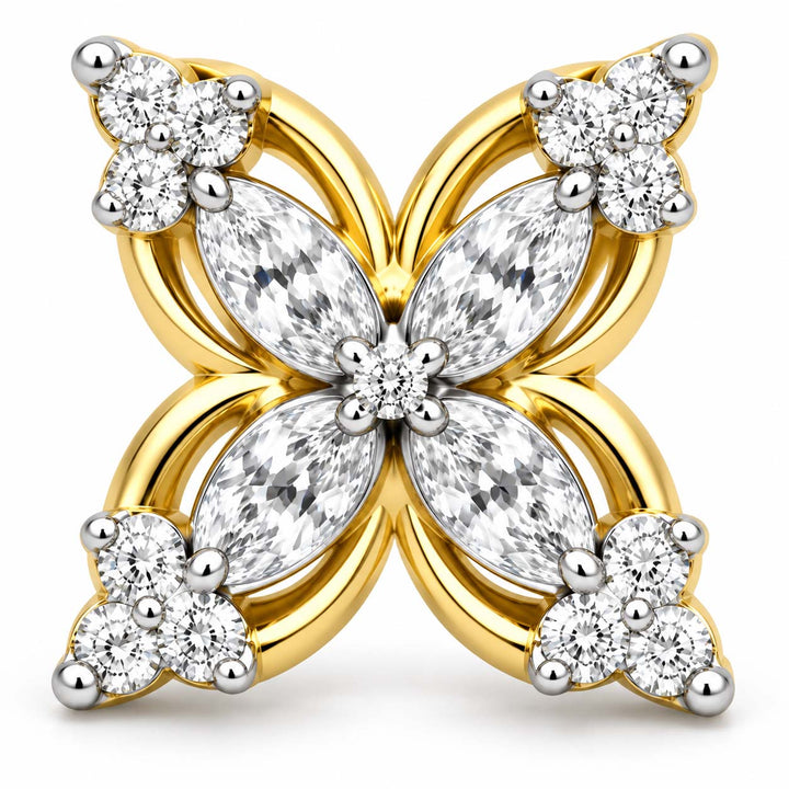 Classic Four-Petal Diamond Tops