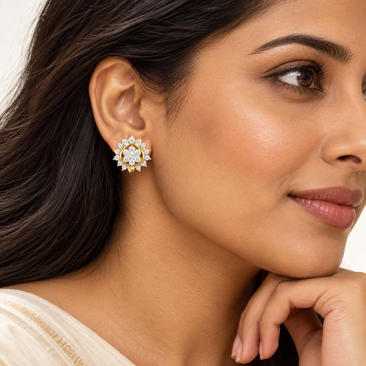 Elegant Daily-Wear Diamond Tops