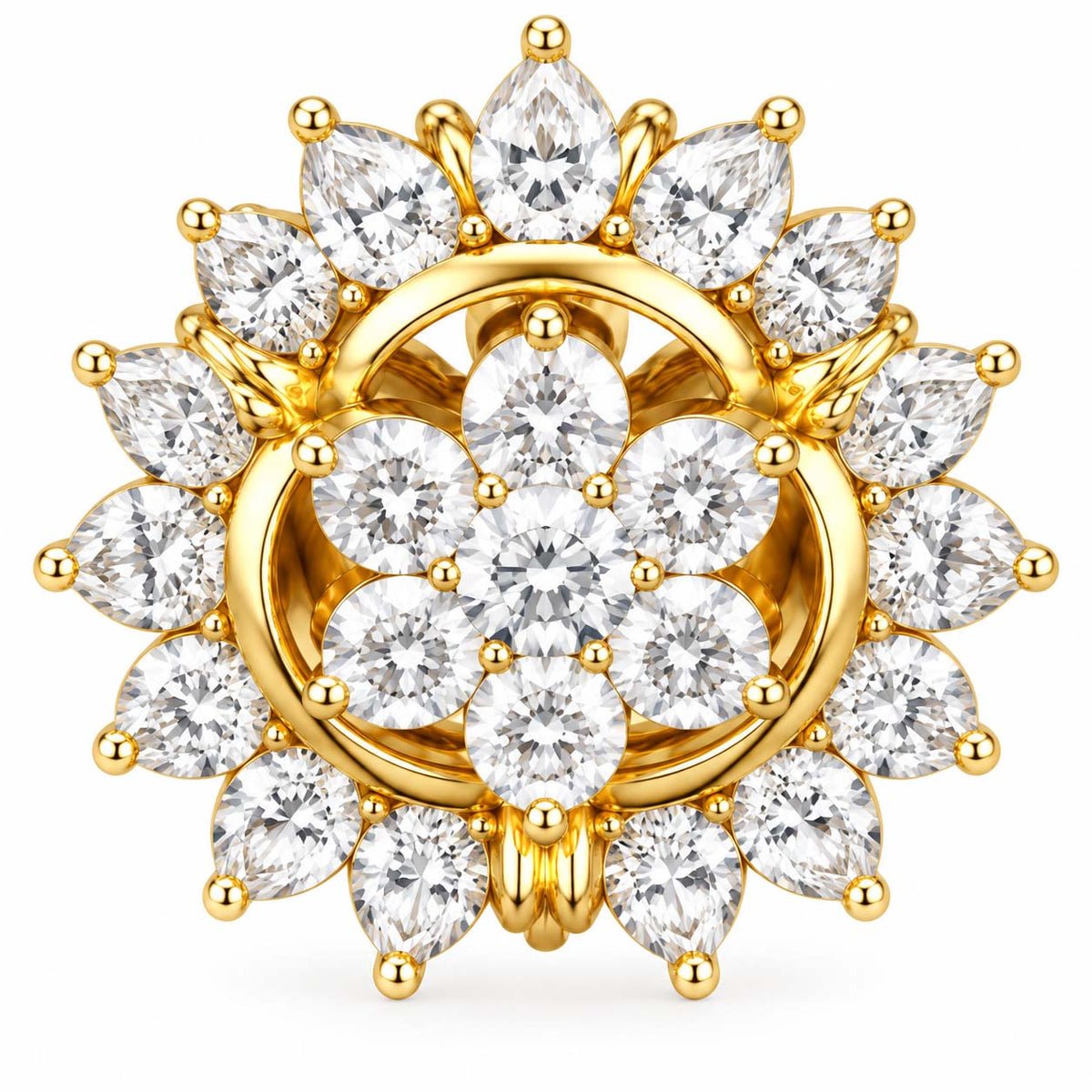 Elegant Daily-Wear Diamond Tops