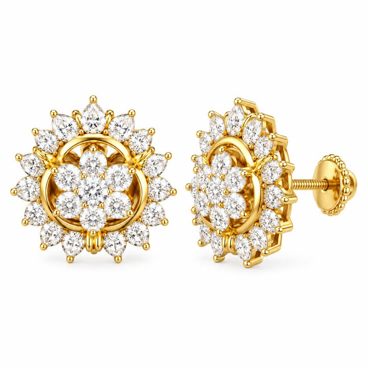 Elegant Daily-Wear Diamond Tops