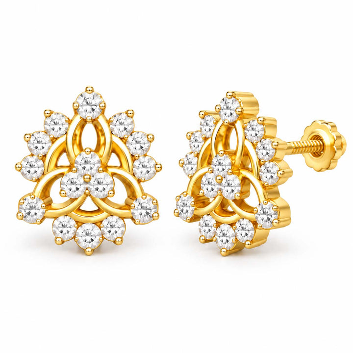 Daily Wear Gold & Diamond Tops | Savya Jewels