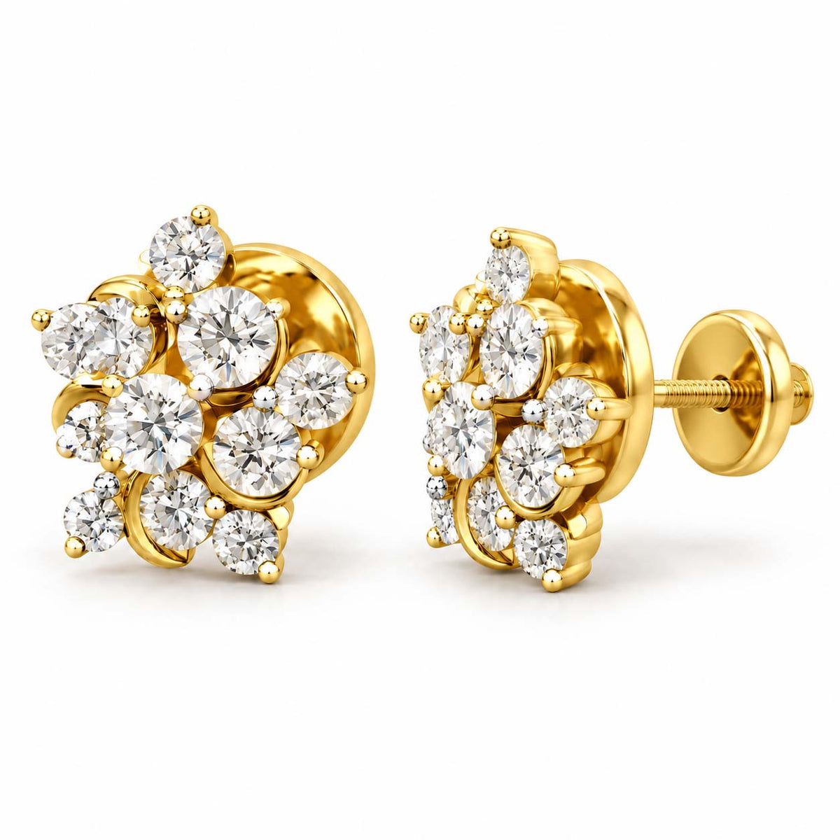Celestial Crescent Diamond Tops