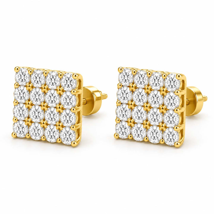 Diamond Matrix Stud Tops