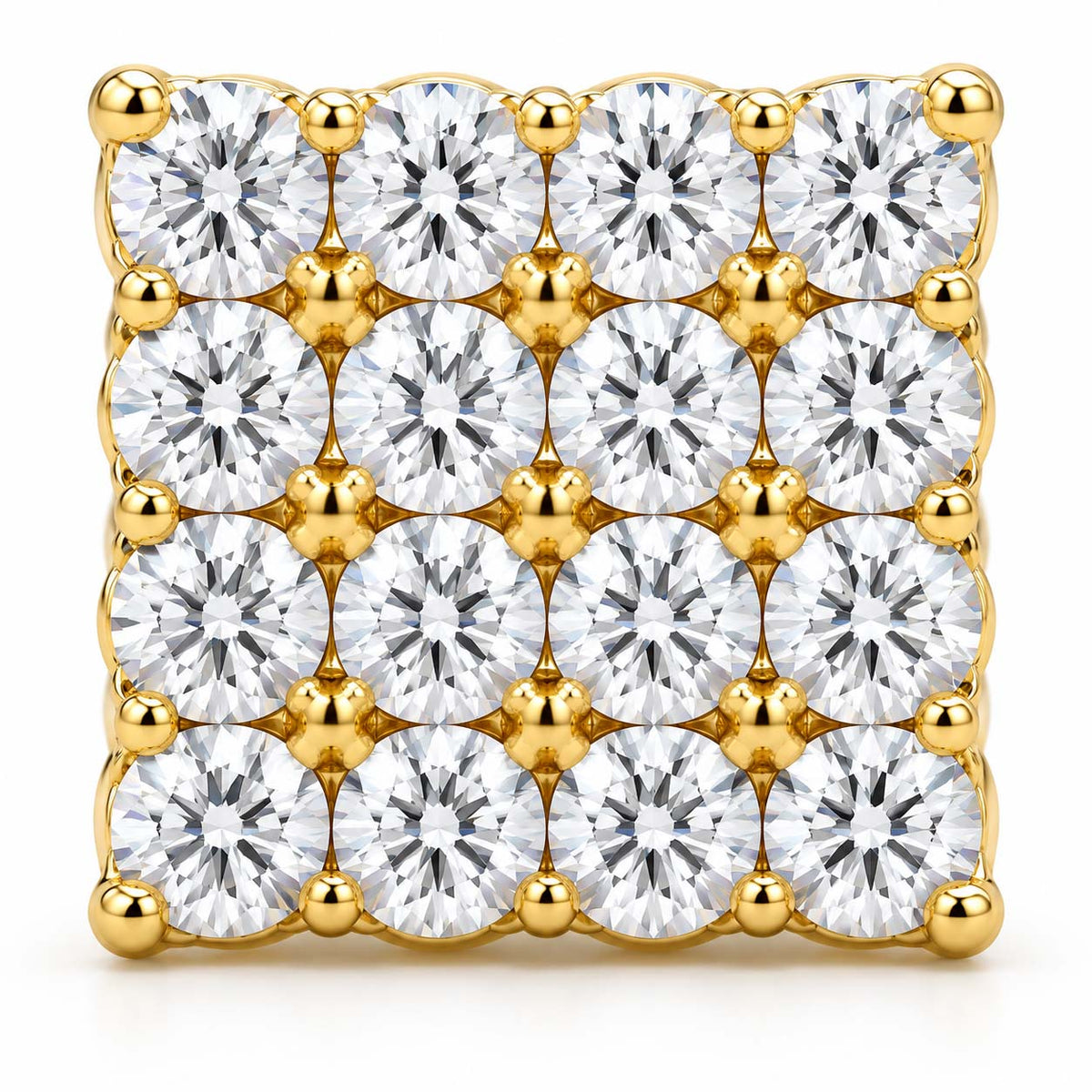 Diamond Matrix Stud Tops