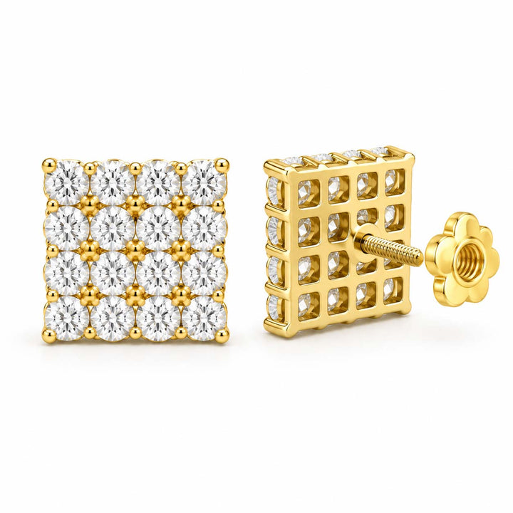 Diamond Matrix Stud Tops