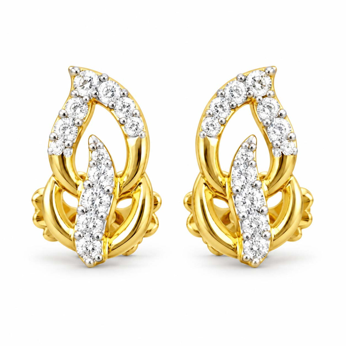 Loop Aura Diamond Earrings Tops
