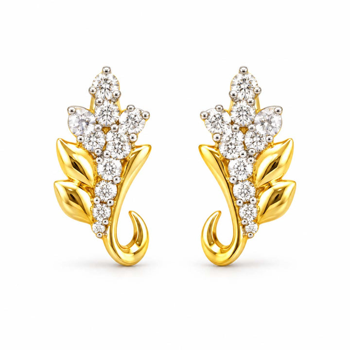 Leafy Glow Diamond Tops