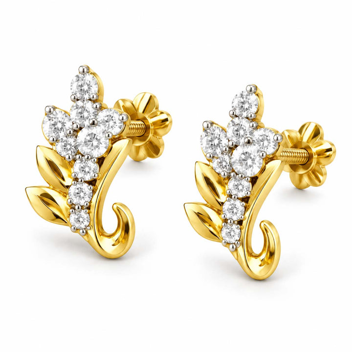Leafy Glow Diamond Tops