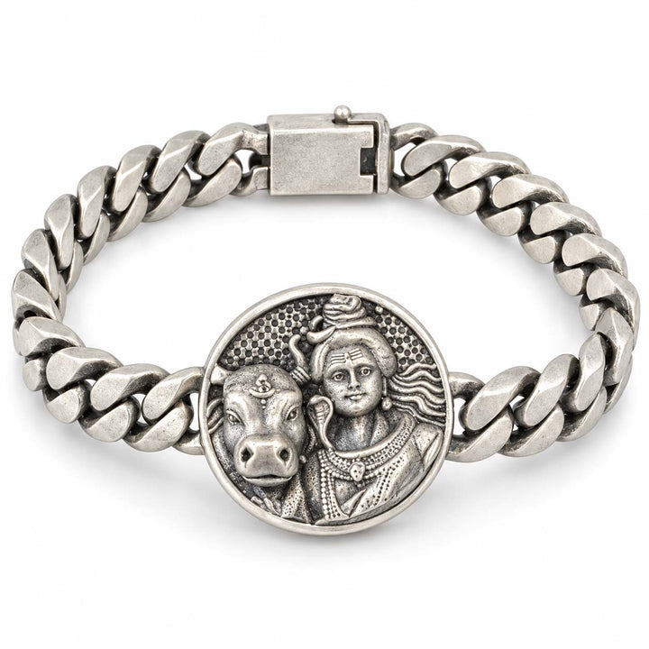 17.250 g 925 Sterling Silver Bracelet for Men - Savya Jewels