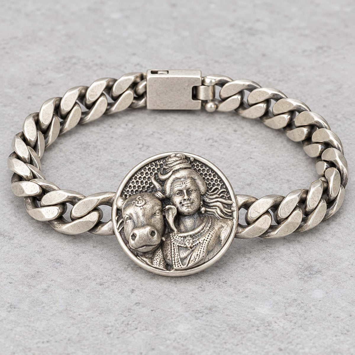 17.250 g 925 Sterling Silver Bracelet for Men - Savya Jewels