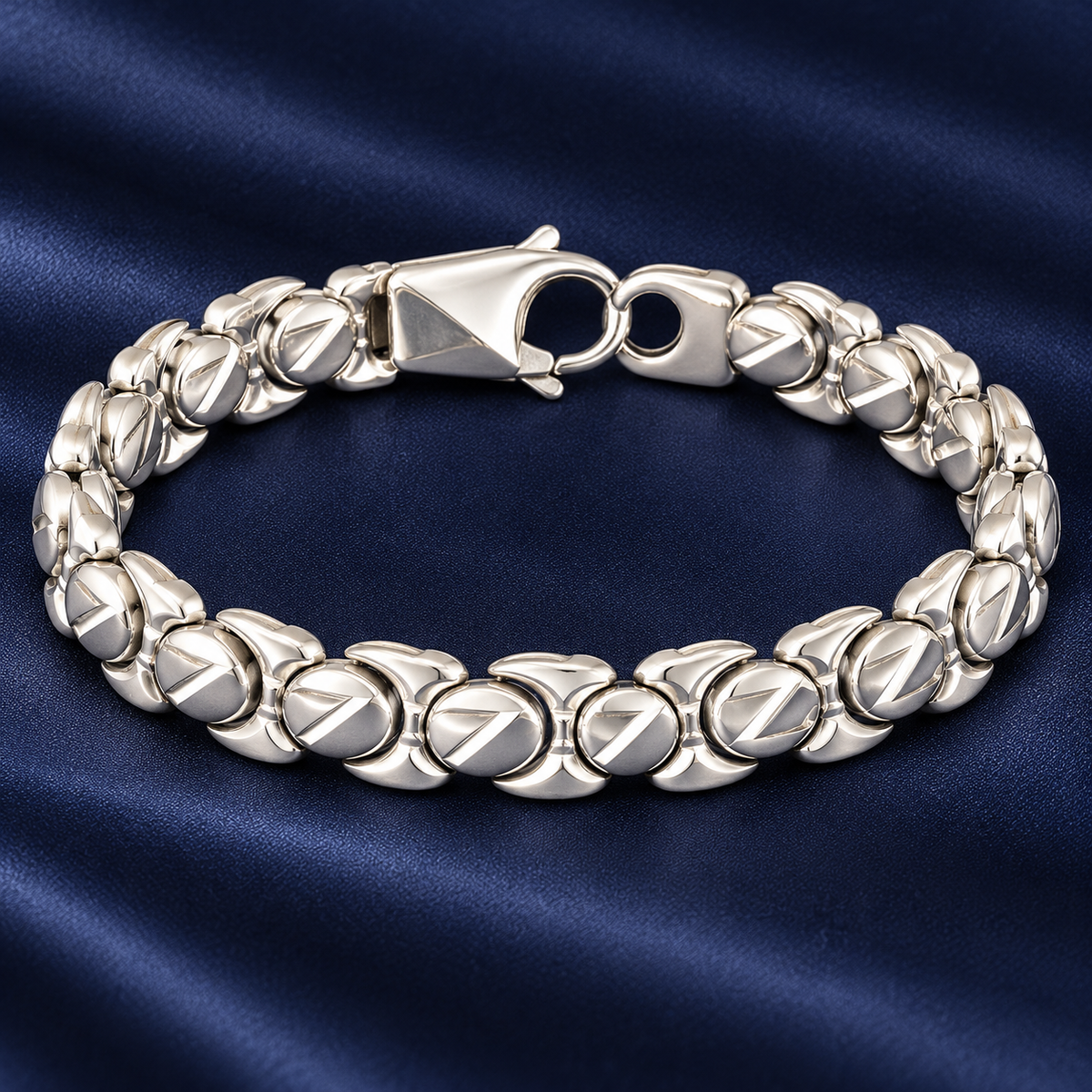 31.100 g 925 Sterling Silver Bracelet for Men - Savya Jewels