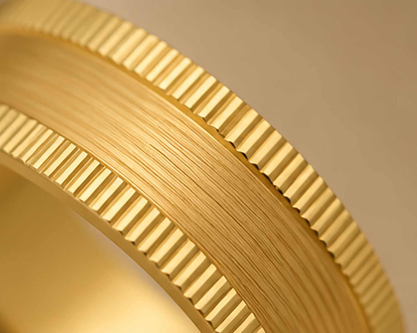 18Kt Gold Band | BIS Hallmarked Plain Gold Band