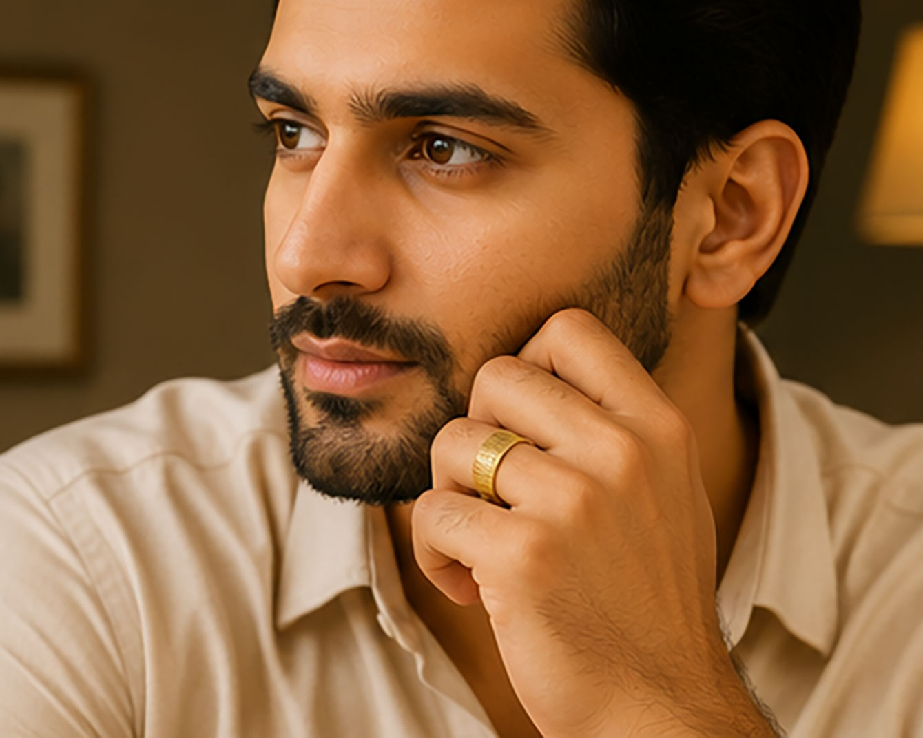 18Kt Gold Band | BIS Hallmarked Plain Gold Band