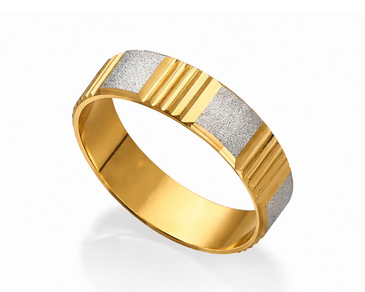 18Kt Plain Gold Band – BIS Hallmarked | Savya Jewels